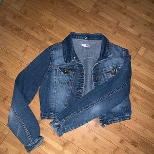 Bongo Cropped Jean Jacket